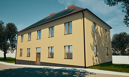 Rekonstrukce obecního úřadu v Ohnišově