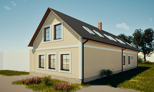 Rekonstrukce rodinného domu v Svaté Máří